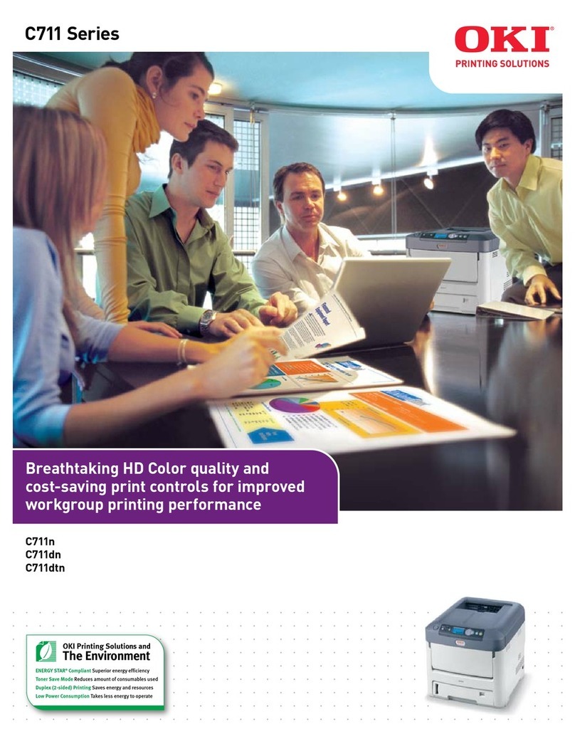 Oki C711dn User manual