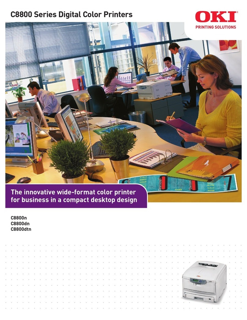 Oki C8800dn User manual