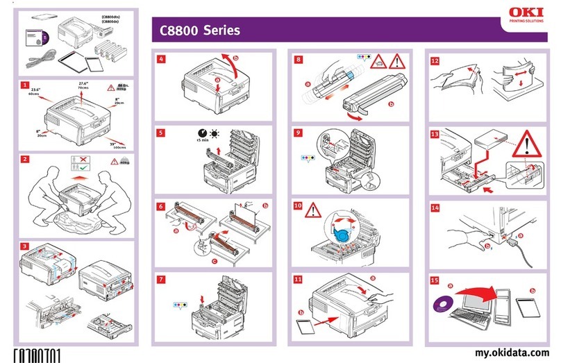 Oki C8800dn install guide