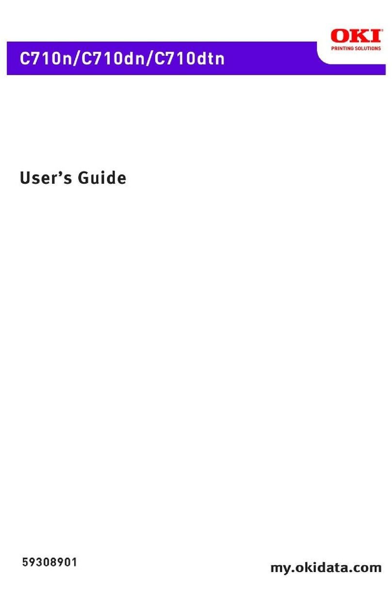 Oki C710dtn User manual