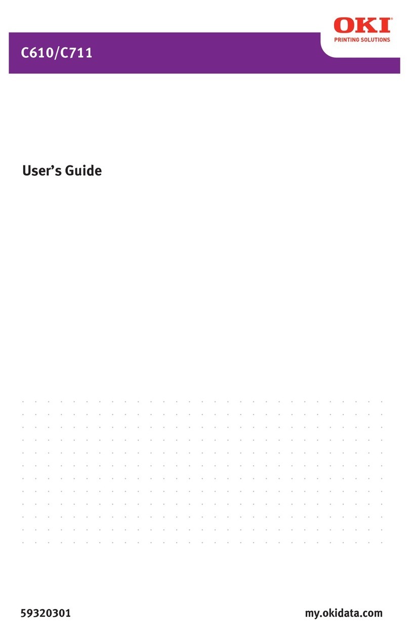 Oki C610dtn User manual