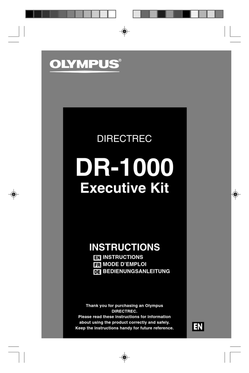 Olympus DR-2000 Executive Kit User manual