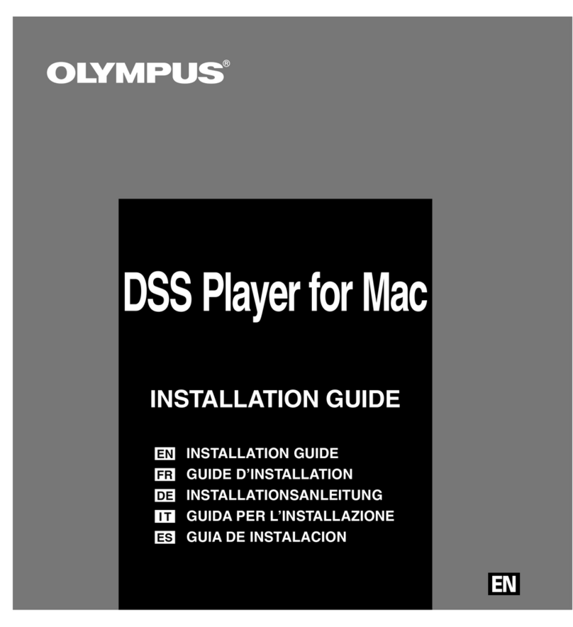 Olympus DM-1 installation guide