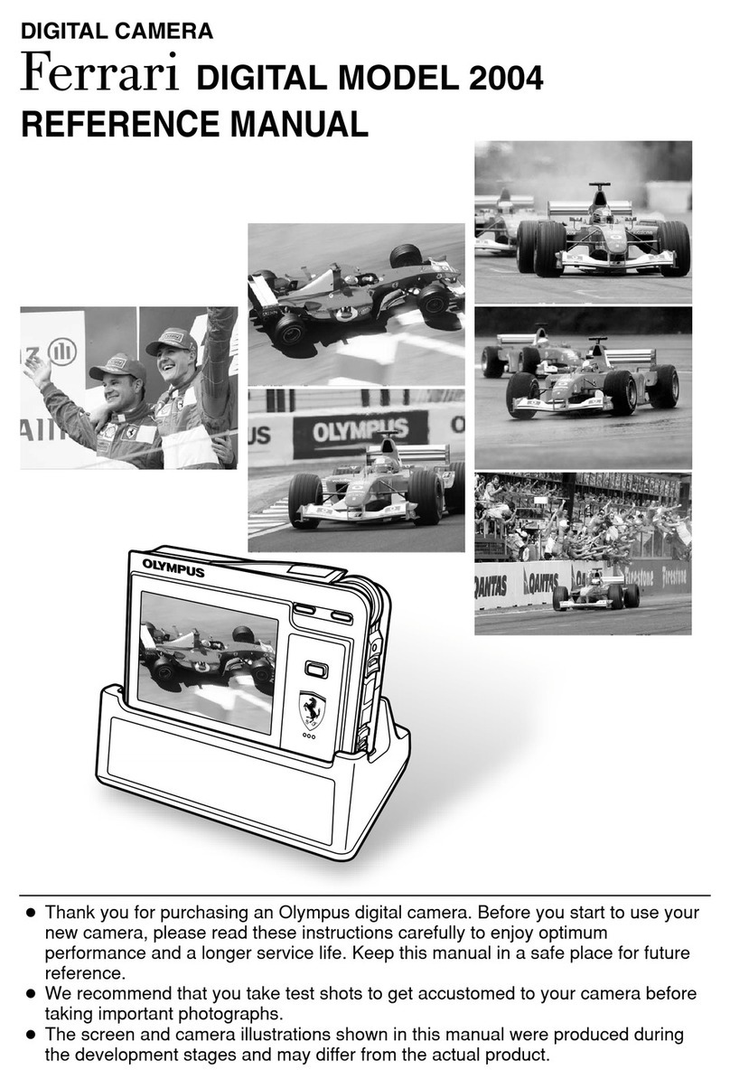 Olympus Ferrari digital model 2004 User manual
