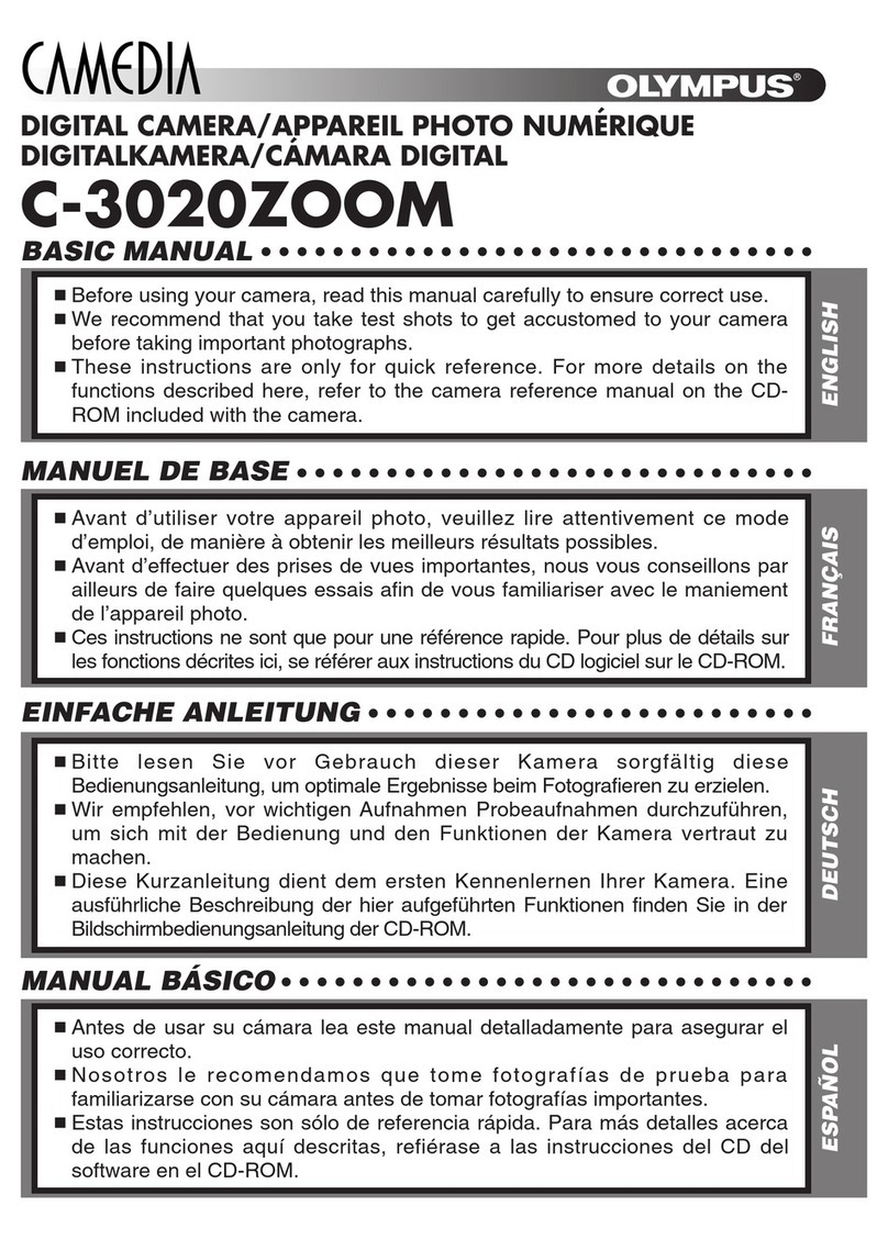 Olympus CAMEDIA C-3020 Zoom Installation guide