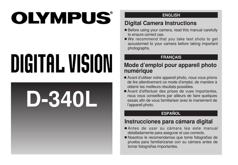 Olympus Digital Vision D-340L User manual