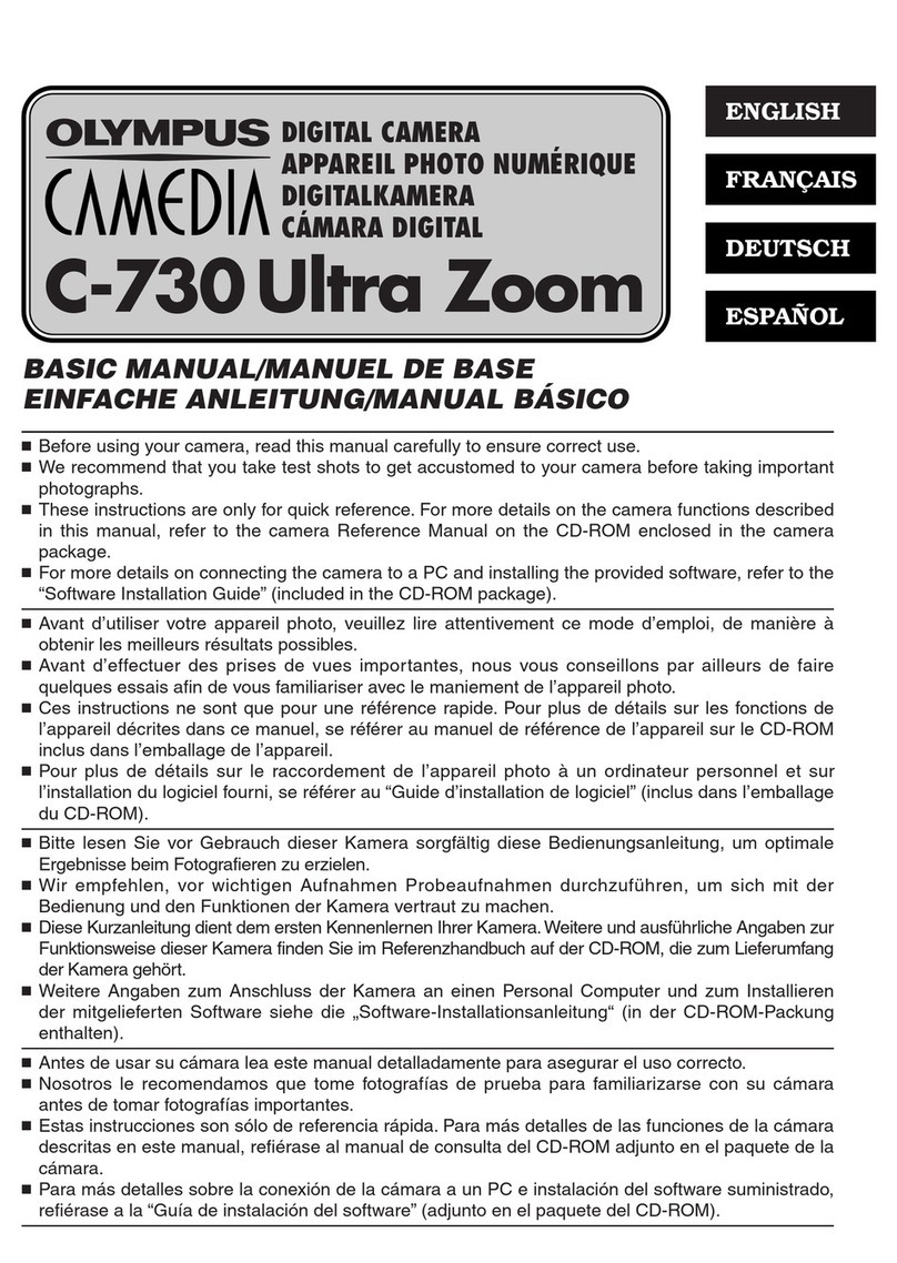 Olympus CAMEDIA C-730 Ultra Zoom Installation guide