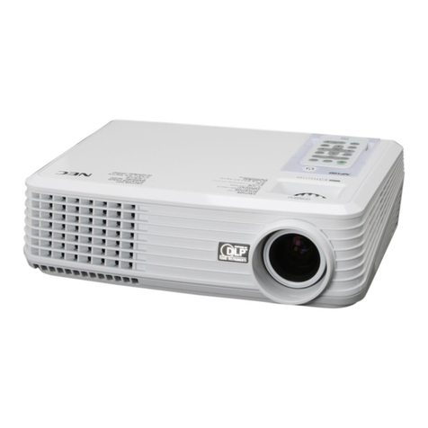 NEC NP100 - SVGA DLP Projector user manual