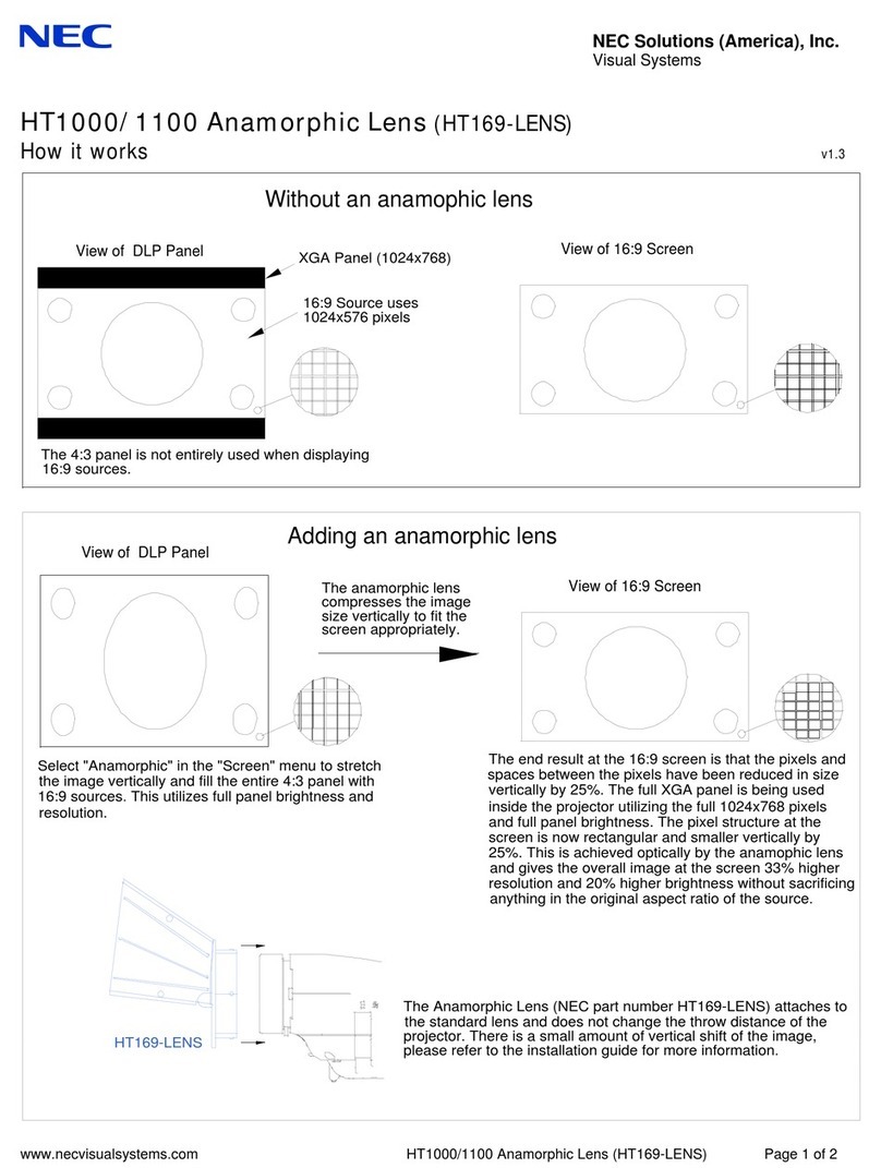 NEC HT1000 Series manual
