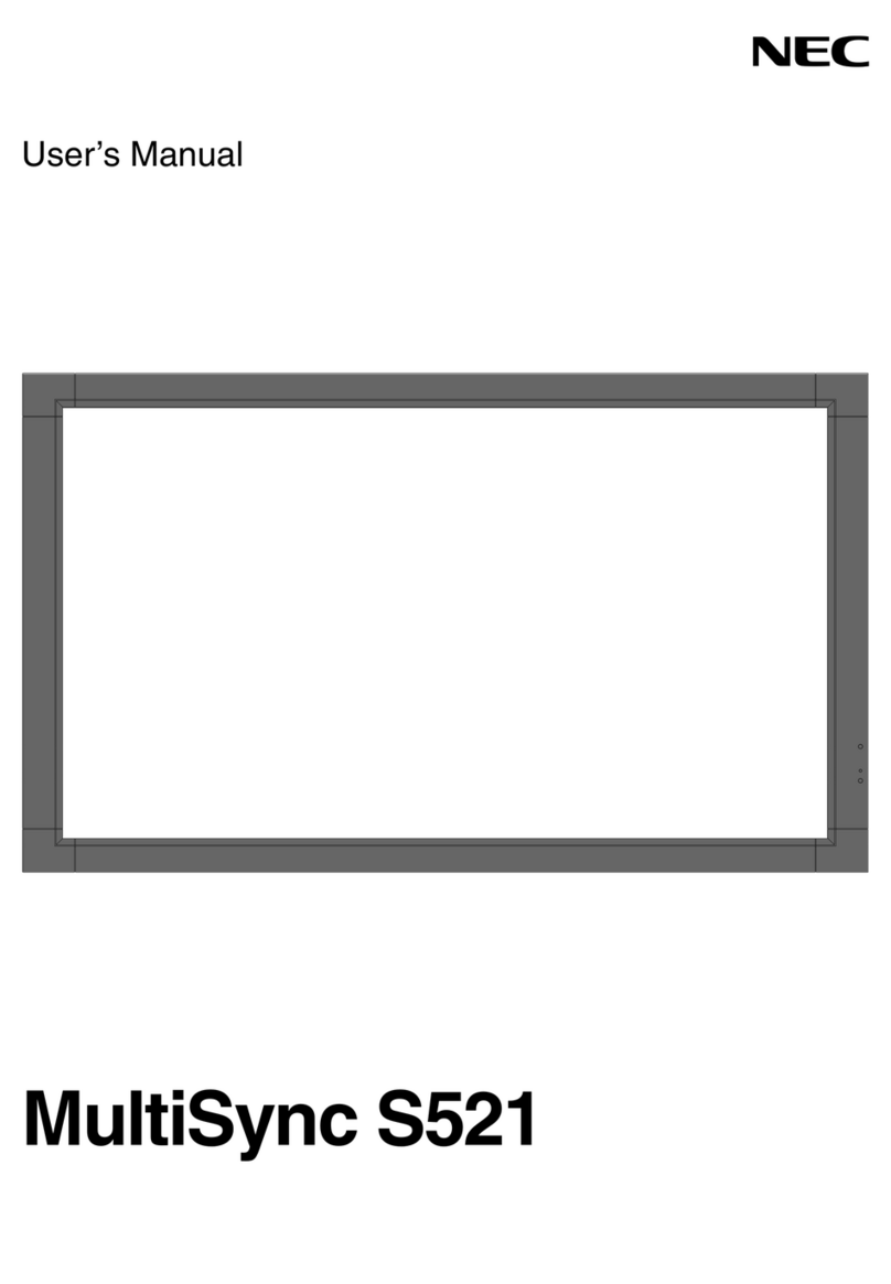 NEC S521-AVT User manual