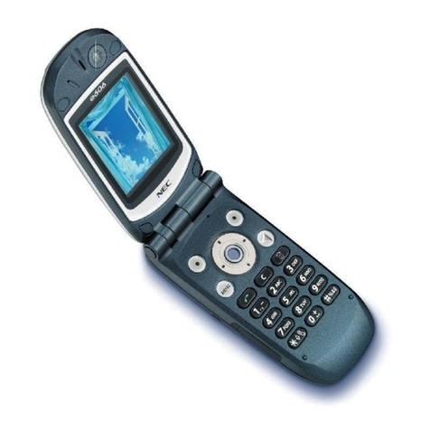 NEC e606 User manual