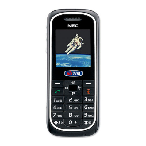 NEC e122 User manual