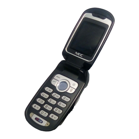 NEC e101 User manual