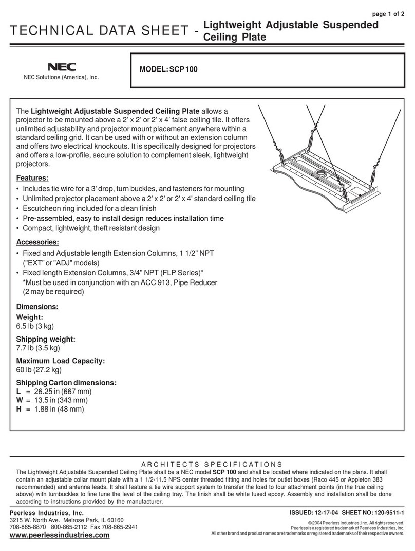 NEC LT280 - XGA LCD Projector Instruction Manual