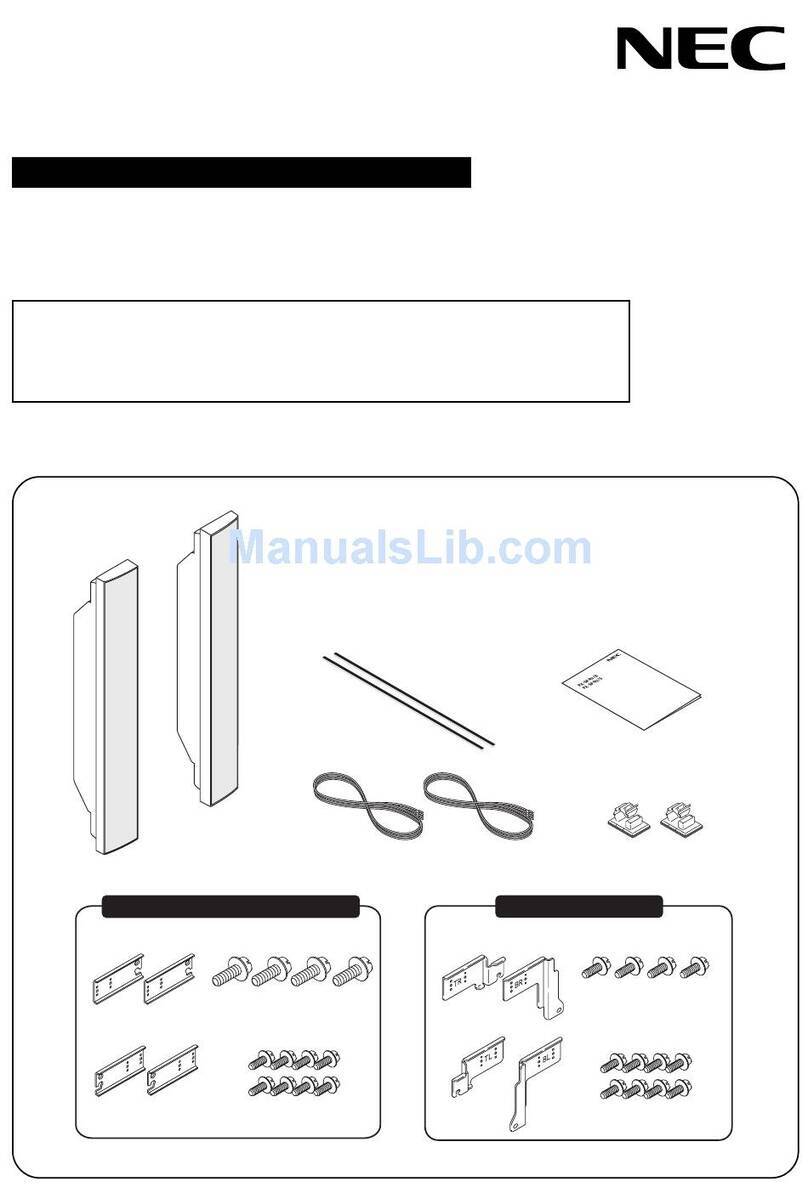NEC PX-SP4UB instruction manual