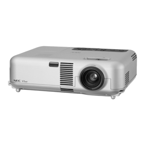 NEC VT460 user manual