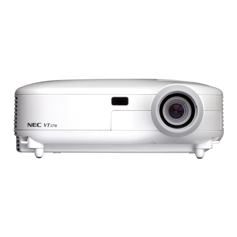 NEC VT570 Series User manual