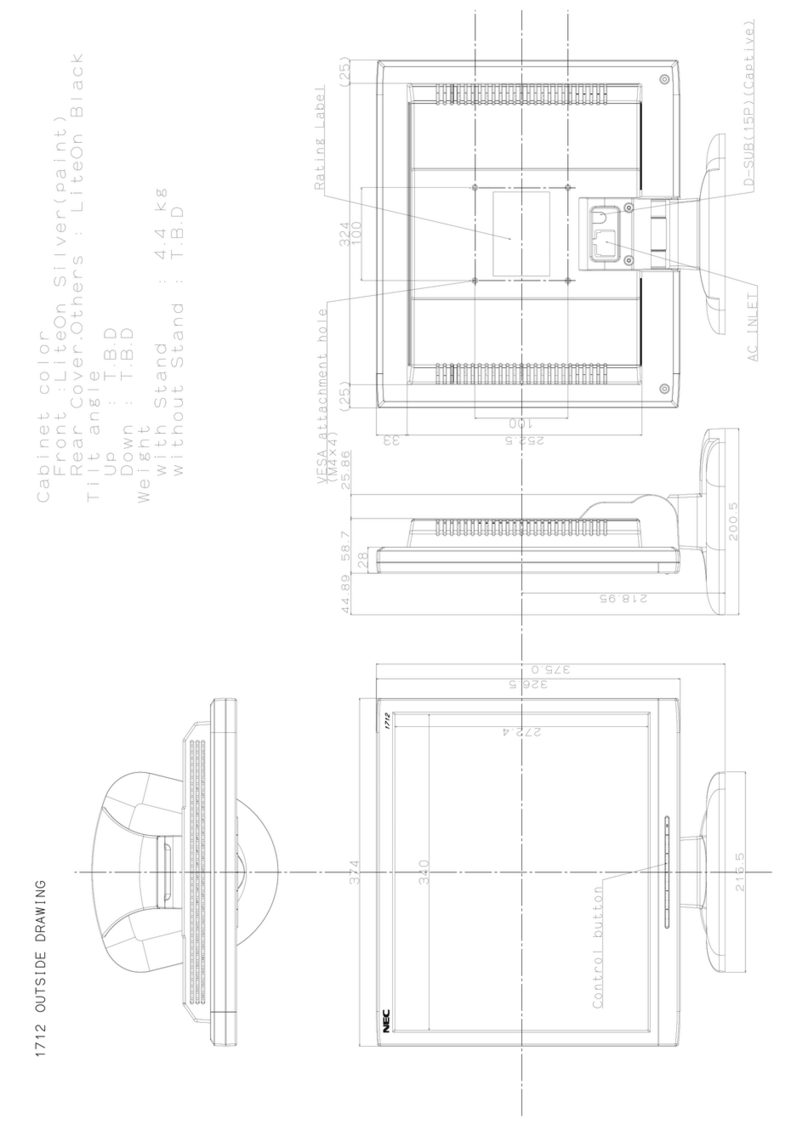 NEC MultiSync LCD1712 Guide NEC MultiSync LCD1712 Guide