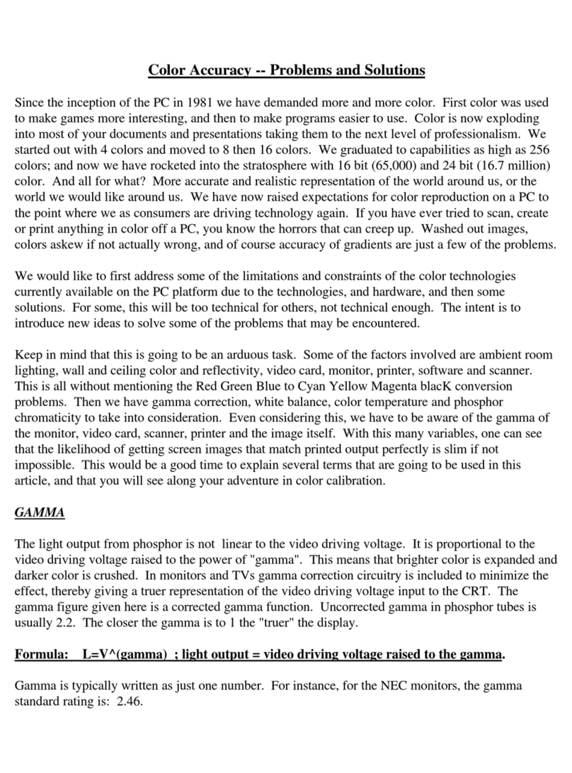 NEC LCD1990SXi BK MultiSync -LCD User manual