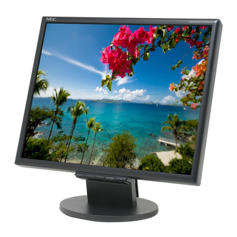 NEC LCD195VX-BK - MultiSync - 19" LCD Monitor User manual
