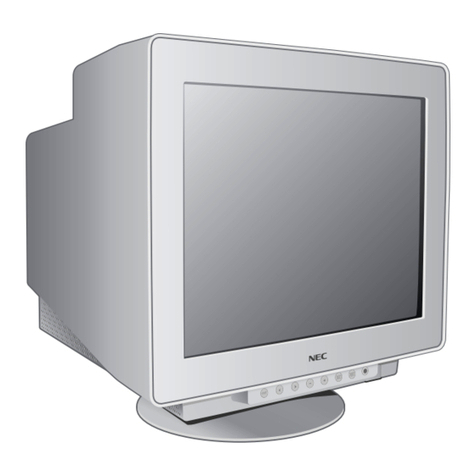 NEC MultiSync FE770 User manual NEC MultiSync FE770 User manual