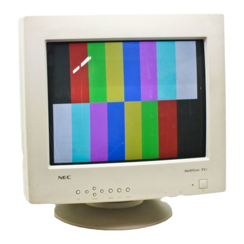 NEC MultiSync XV17 user manual