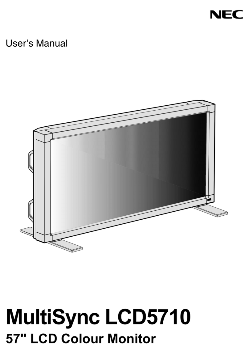 NEC MultiSync LCD5710 user manual