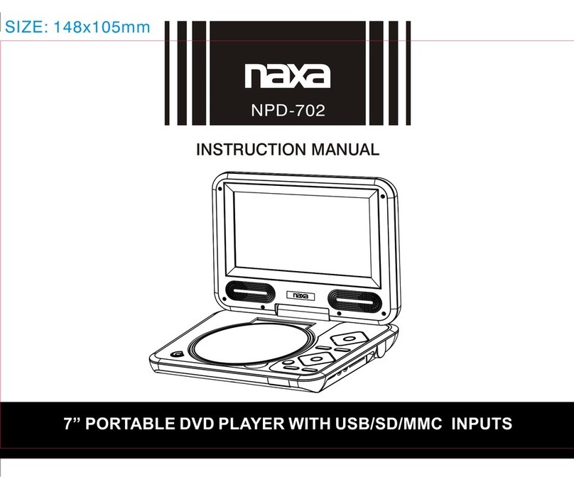 Naxa NPD-702 instruction manual