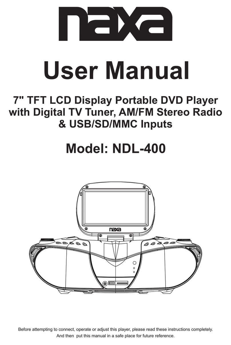 Naxa NDL-400 User manual