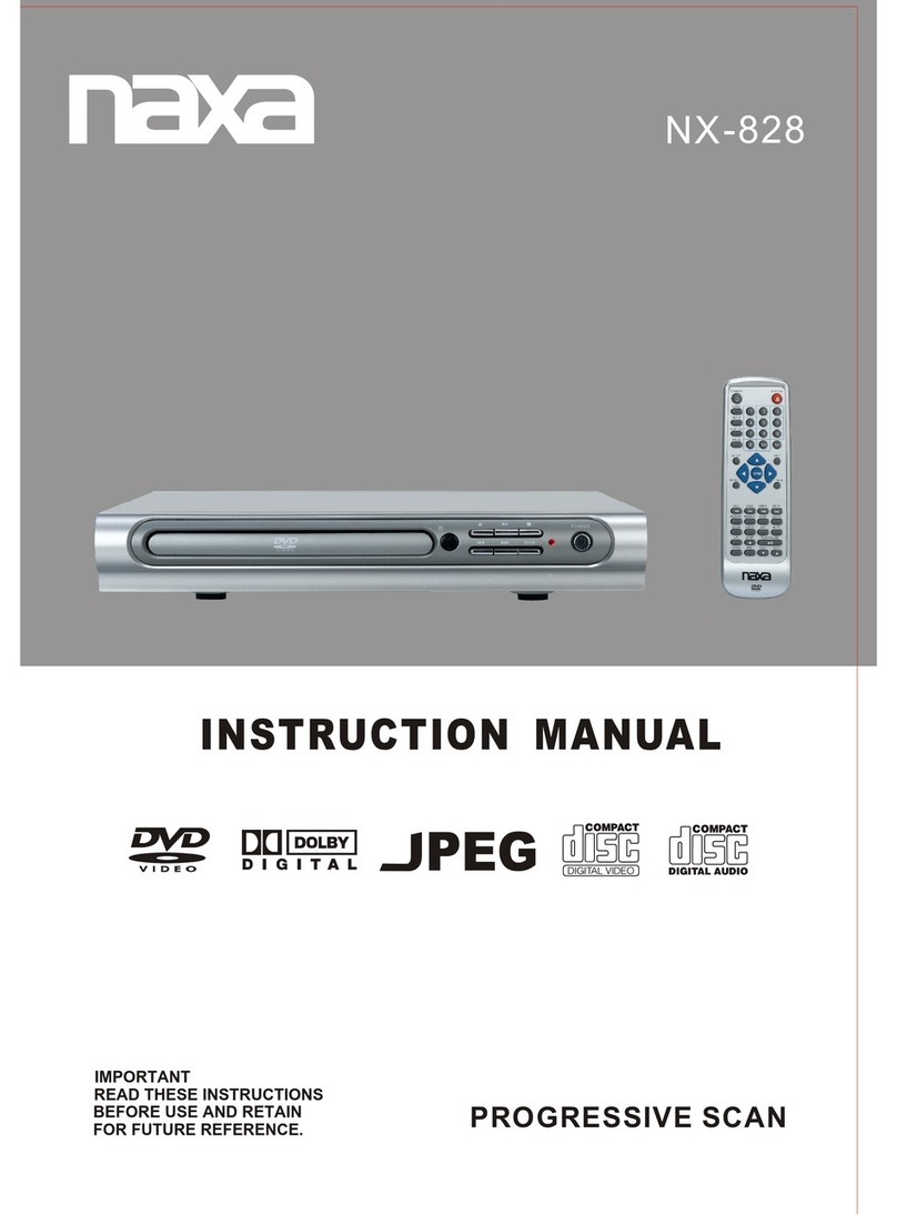 Naxa NX-828 instruction manual
