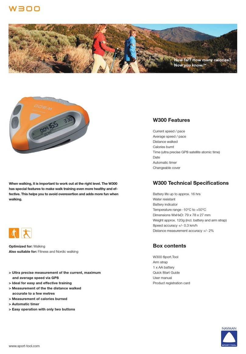 Navman W300 specification