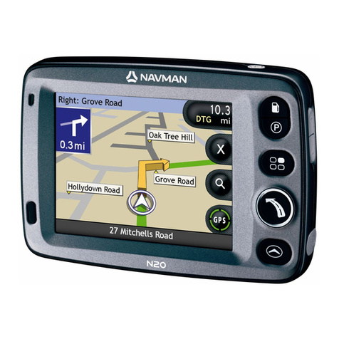 Navman N20 User manual Navman N20 User manual