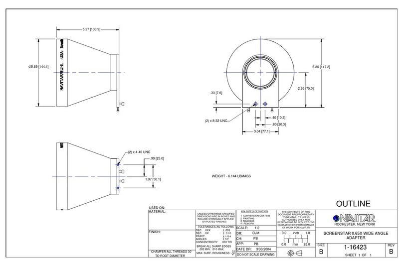 Navitar HDSSW065 Guide Navitar HDSSW065 Guide