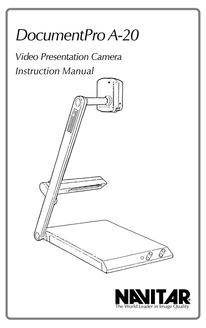 Navitar DocumentPro A-20 user guide