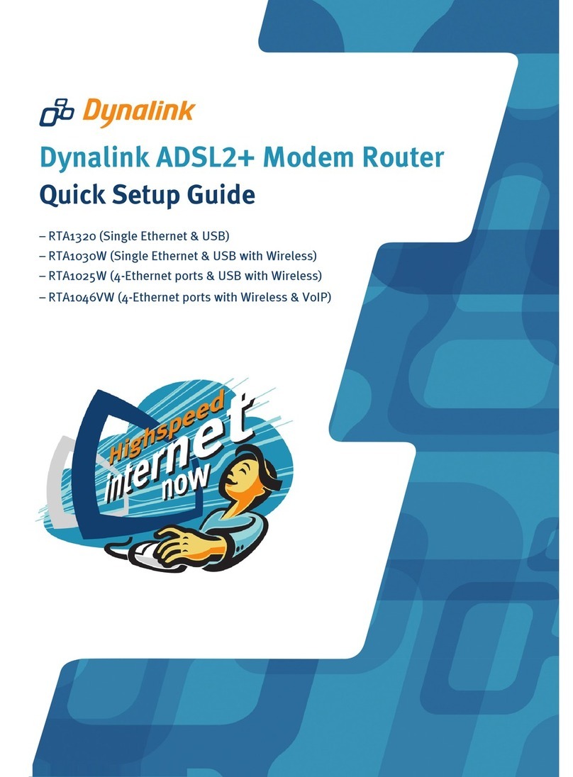 Dynalink RTA1320 User manual