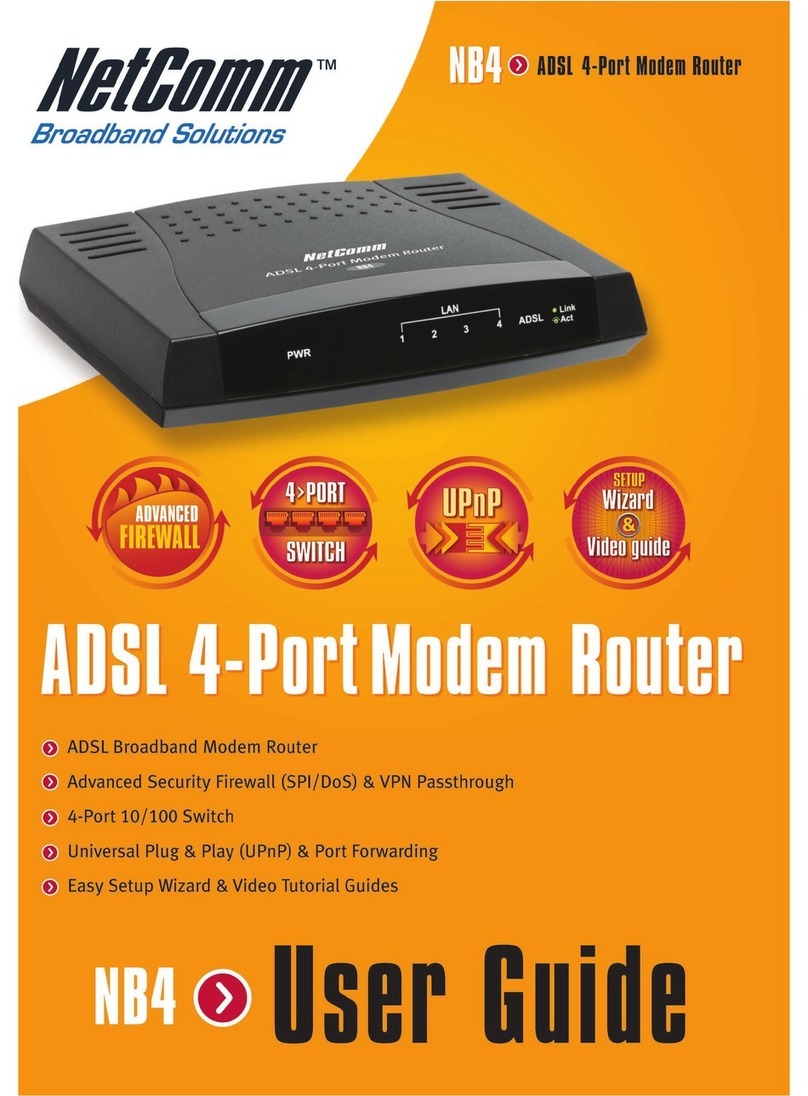 NetComm NB4 User manual