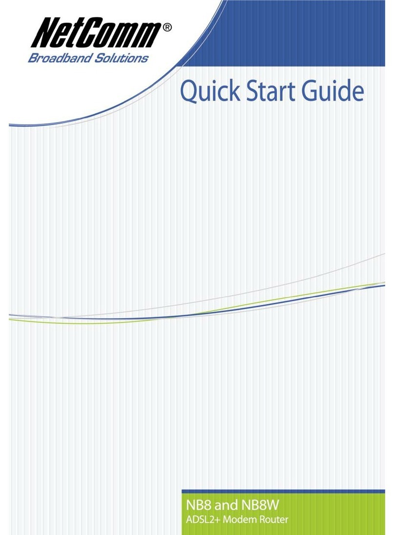 NetComm NB8 quick start guide