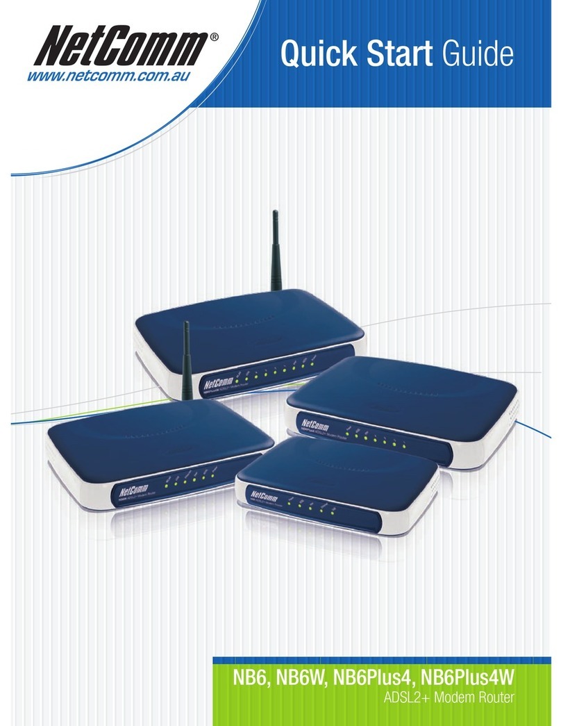 NetComm NB6 User manual NetComm NB6 User manual