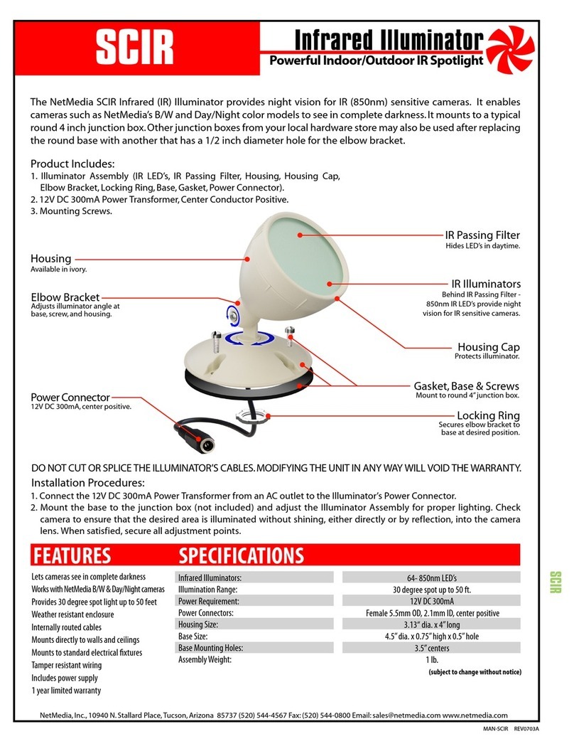 Net Media SCIR Specifications Net Media SCIR Specifications