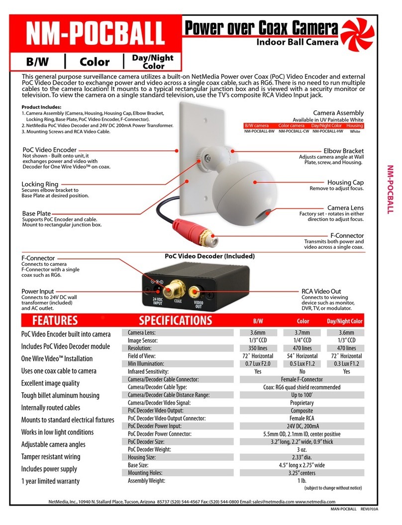 Net Media NM-POCBALL Specifications