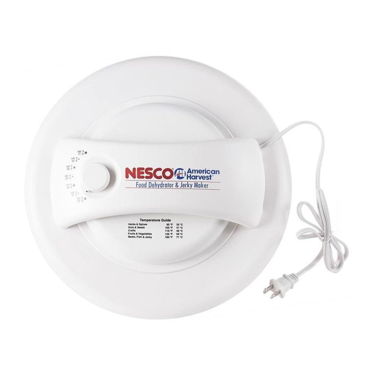 American Harvest FD-1000 Use and recipe guide