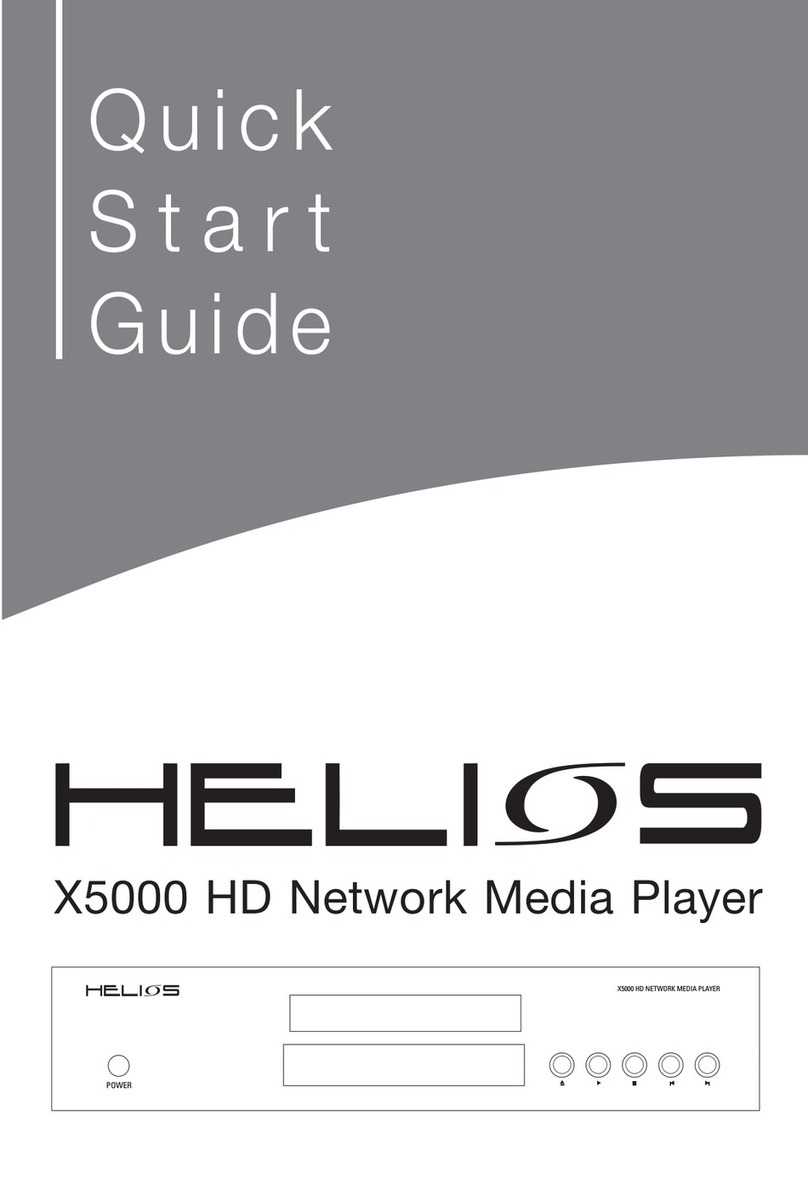 Helios Helios X5000 HD quick start guide