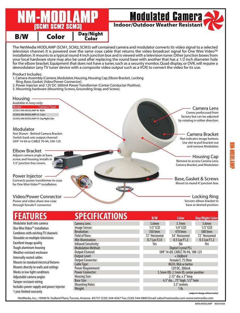 Net Media SCM1 User manual