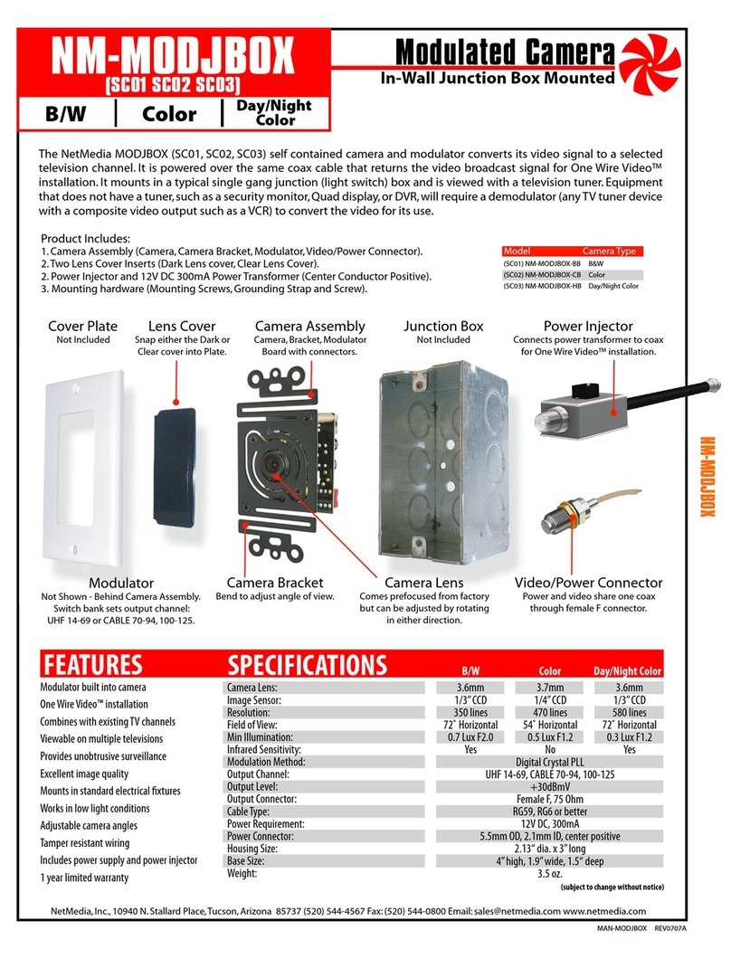 Net Media SC01 Specifications