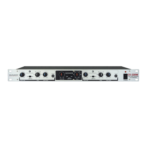 Nady Audio CX-22SW owner's manual