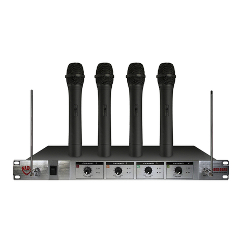 Nady Systems 401X Quad User manual