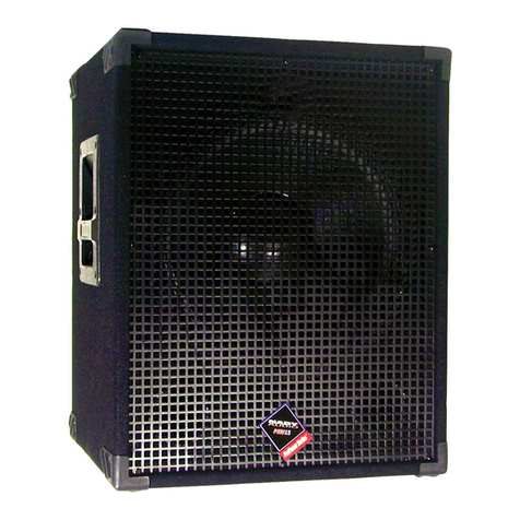 Nady Audio ProPower PSW15 Instruction manual