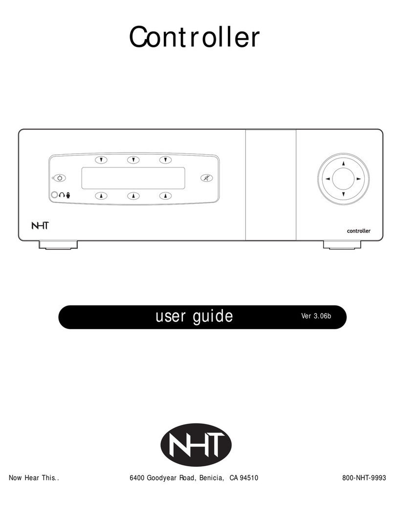 NHT Xd system user guide
