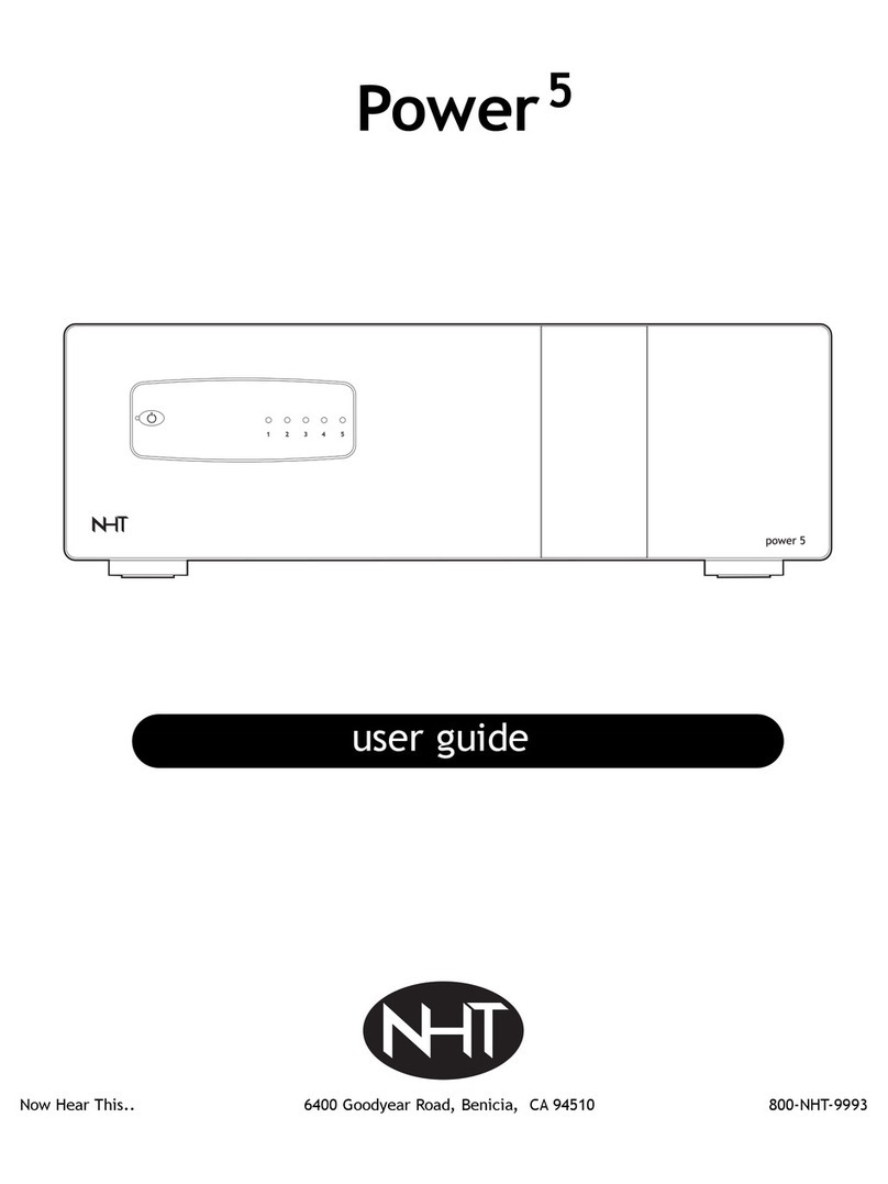 NHT Power5 user guide