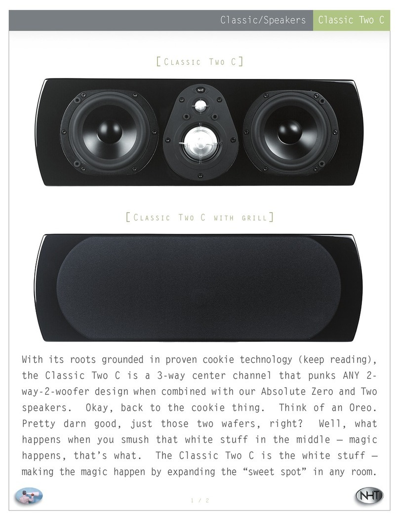 NHT N-2CB specification